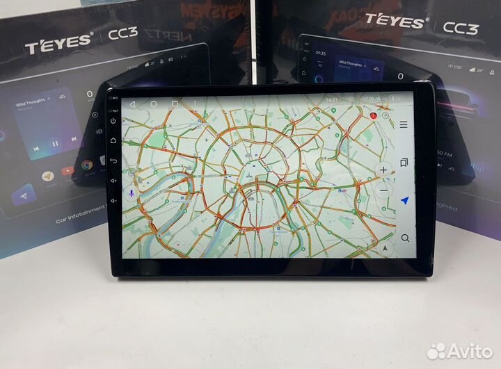 Магнитола на андройде Teyes 4/64 для Volkswagen