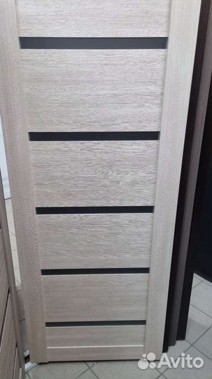 Двери межкомнатные и входные, белый дуб, капучино