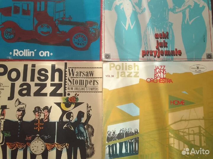 Виниловые пластинки. Польский Джаз