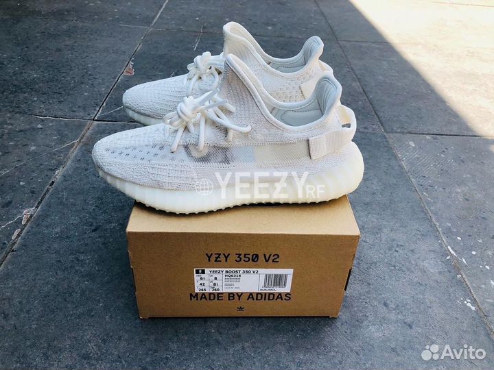 Кроссовки Adidas Yeezy Boost 350 V2 Bone