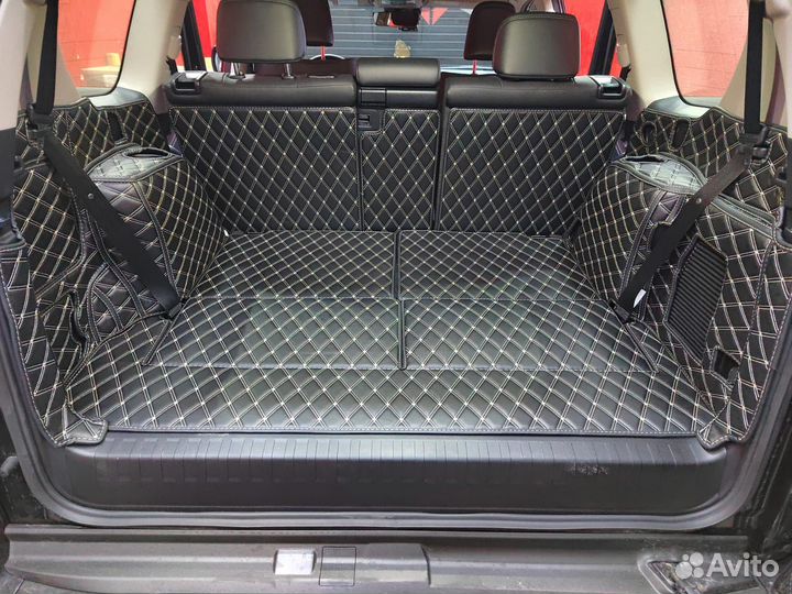 3D коврики в багажник land cruiser prado 150