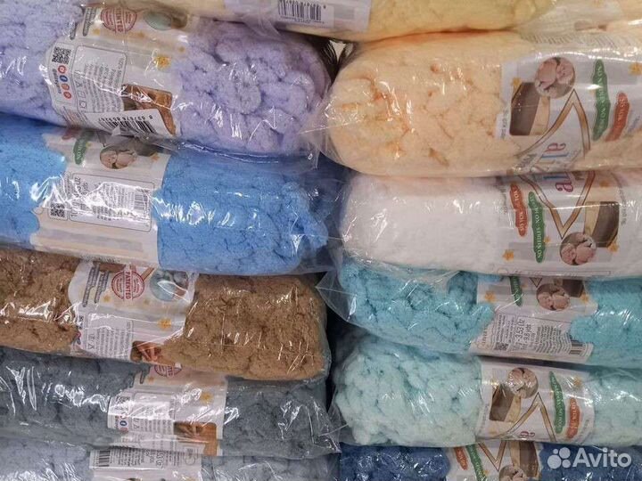 Пряжа для вязания руками и крючком