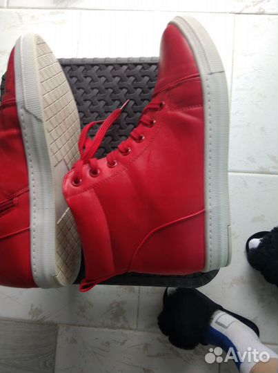 Кеды высокие женские