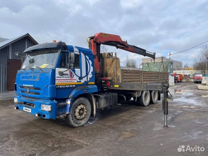 КАМАЗ 65117-N3 с КМУ, 2013