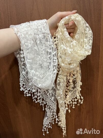 Косынка кружевная женская