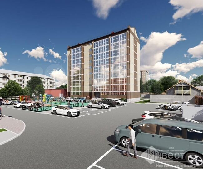 3-к. квартира, 85,8 м², 1/9 эт.