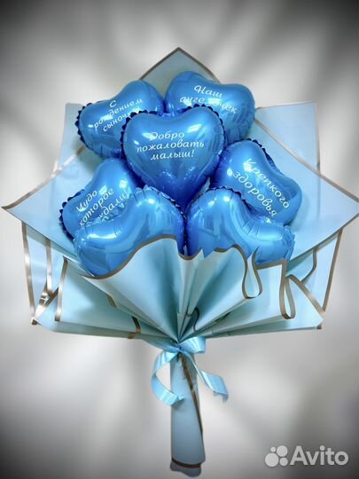 Красивые букеты из сердец