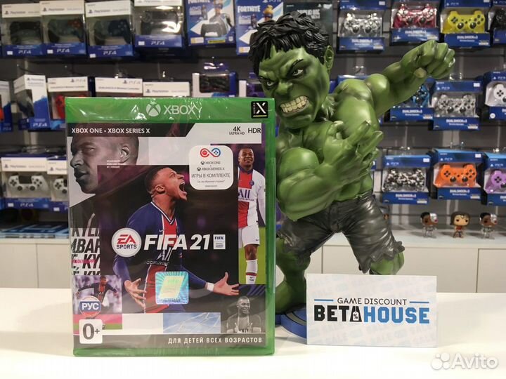 Fifa 21 + наушники Samsung в подарок-Xbox One игры