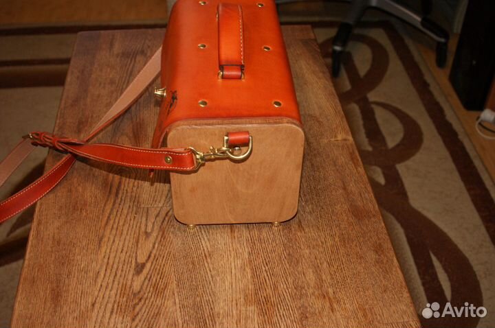 Сумка женская натуральная кожа, ручная работа