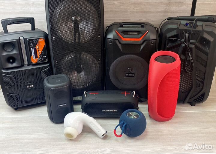 Портативная колонка новая