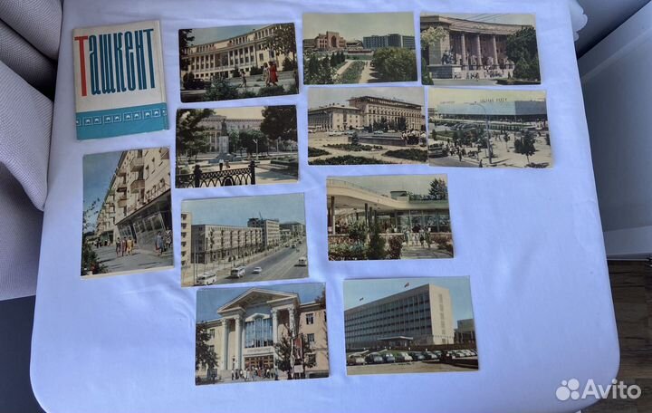 Открытки города СССР комплекты наборы открыток
