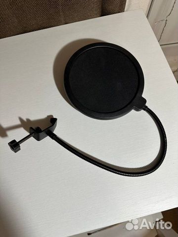 Микрофон behringer C-1U со стойкой и поп-фильтром объявление продам