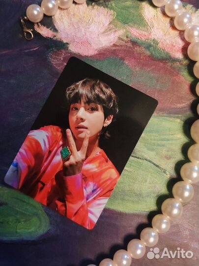 Карты bts Тэхен light bomb 3