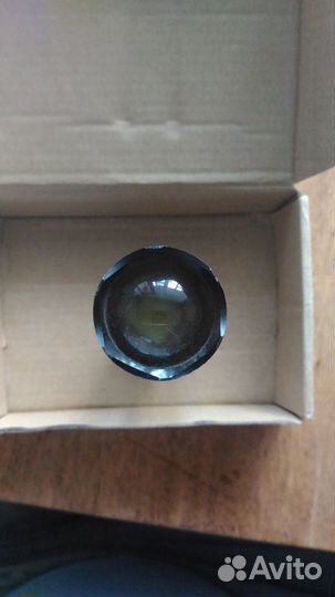 Яркий фонарик с диодом L2 Алюминиевый корпус. зум