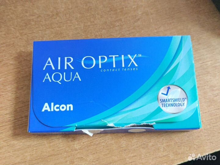 Линзы контактные alcon air optix aqua -3.00