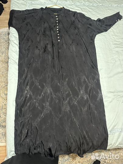 Платье из купры жаккард