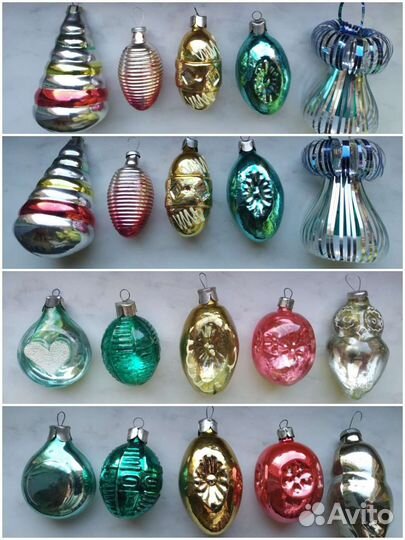 Елочные игрушки СССР