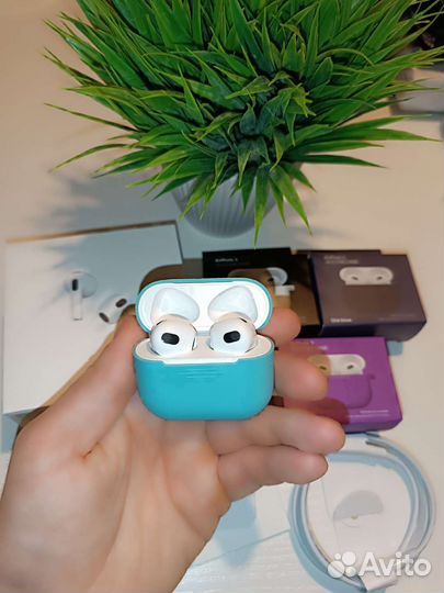 Airpods 3 Premium + чехол в подарок гарантия