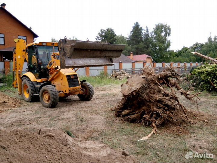 Аренда экскаватора погрузчика