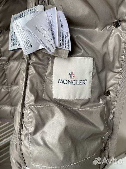 Пуховик зимний moncler размер 0 (40-42)