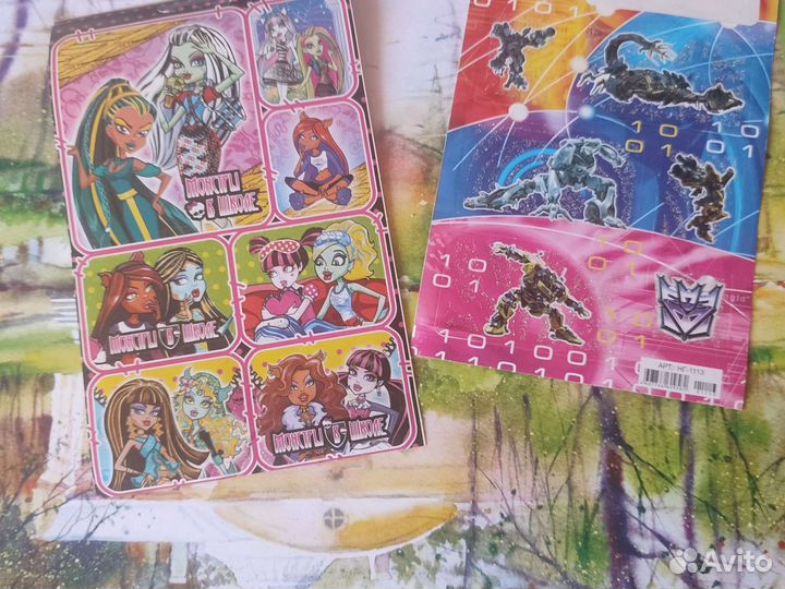 Детские тату и наклейки