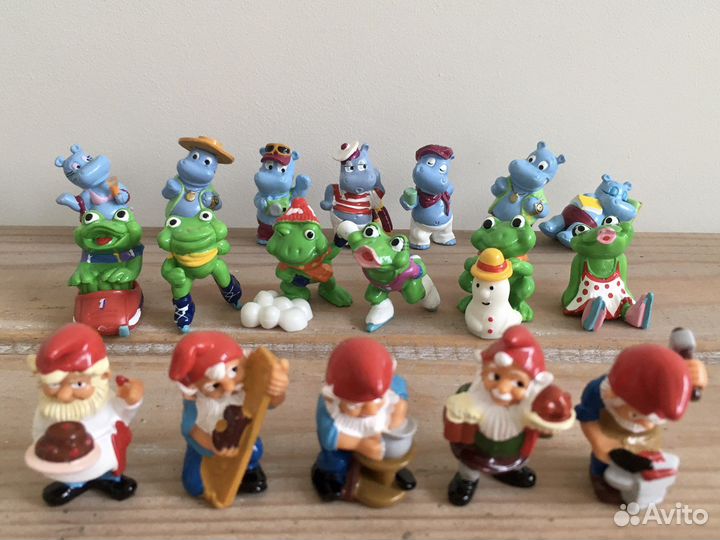 Коллекция из киндер сюрприза 1990-1995 (остатки)