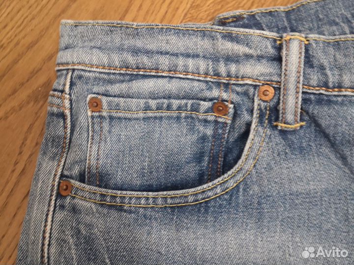 Джинсы levis 527 cone mills denim