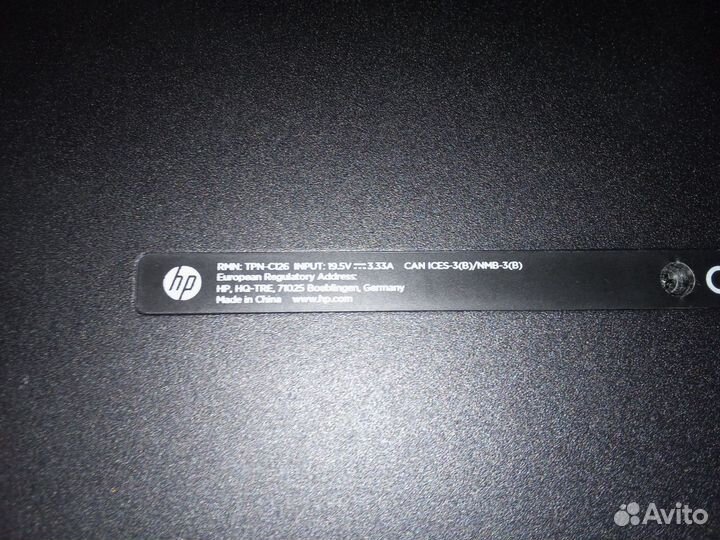 Ноутбук HP TPN C126