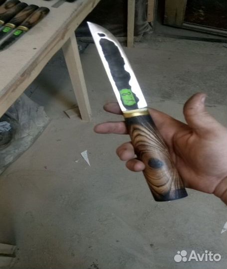 Нож охотничий ручной работы