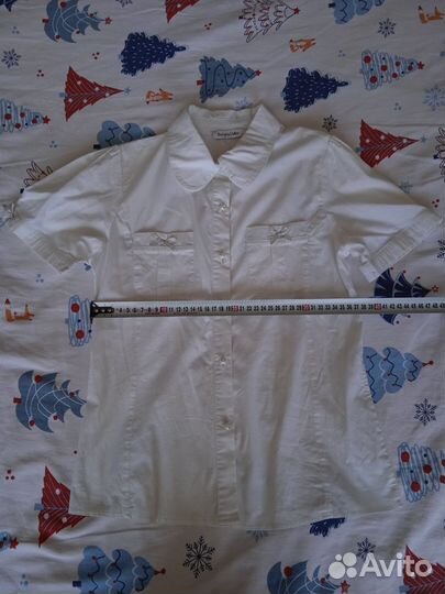 Блузка школьная на девочку 134-146