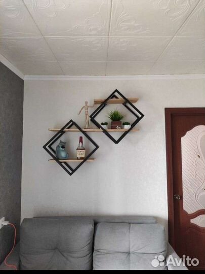 Полки в стиле Лофт