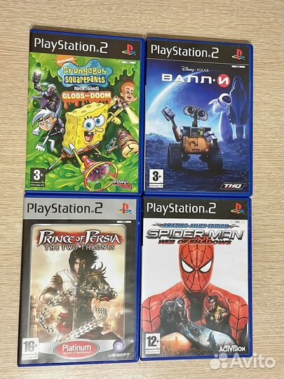 Лицензионные игры PS2