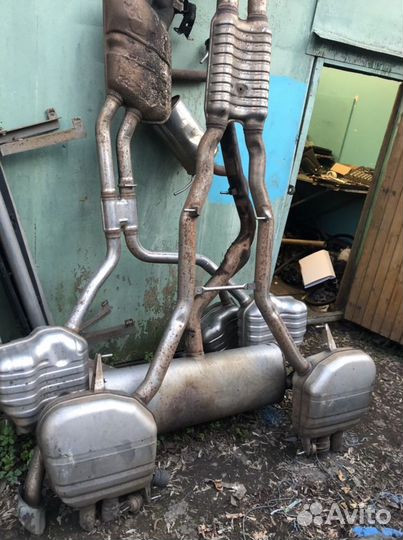 Глушитель BMW F02 Двигатель N63