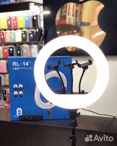 Кольцевая лампа 36-54см новые
