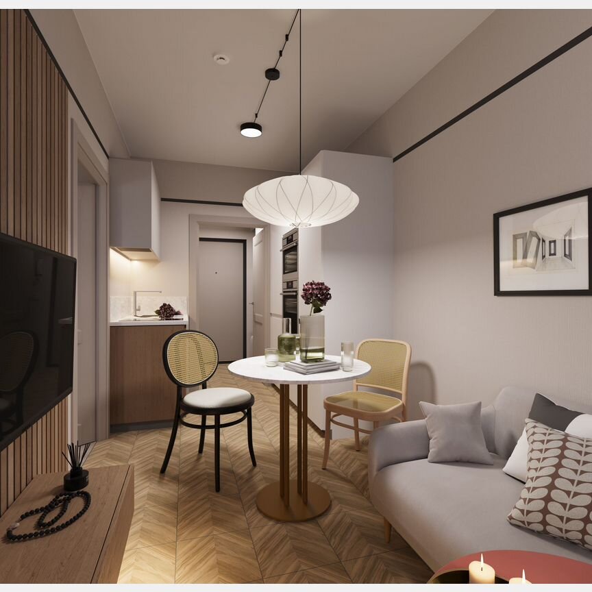 Квартира-студия, 22 м², 17/25 эт.