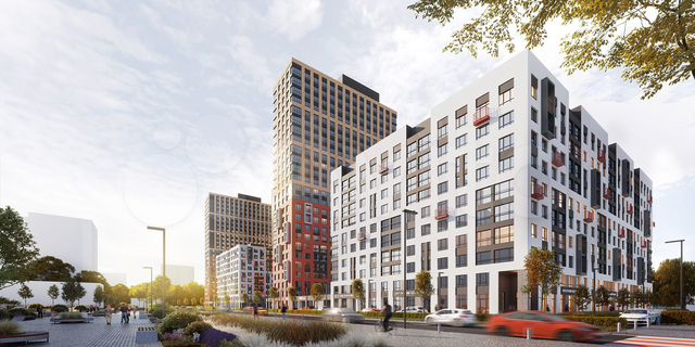 2-к. квартира, 67 м², 6/25 эт.