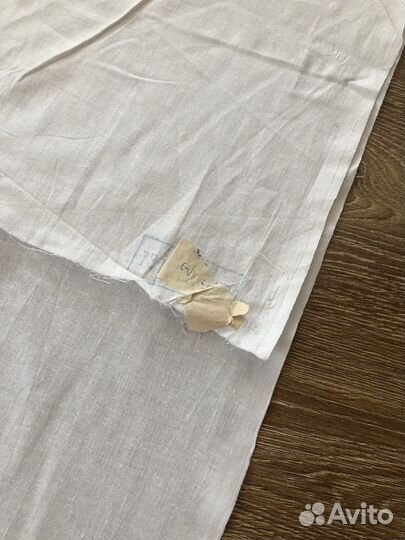 Ткань лён СССР 10 метров