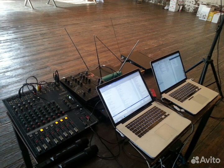 Аренда звука / акустики / колонок / оборудование