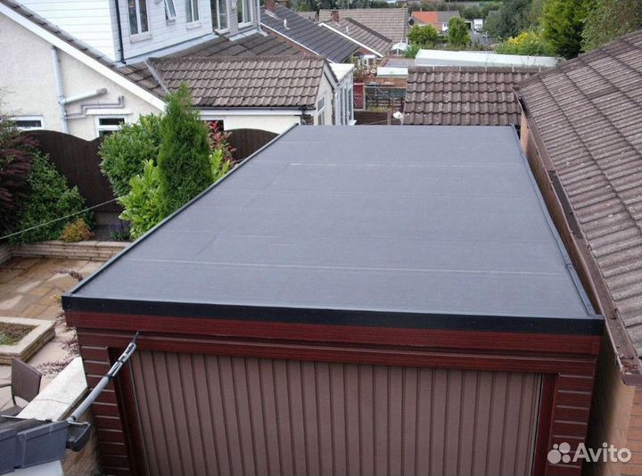 Монтаж и ремонт плоской кровли