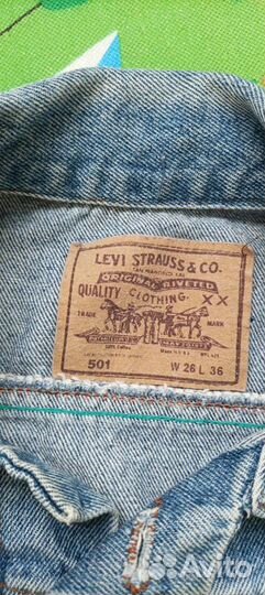 Куртка детская джинсовая 110 р Levis