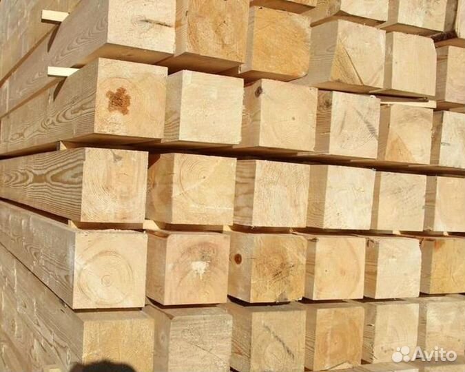 Брус строганный сухой
