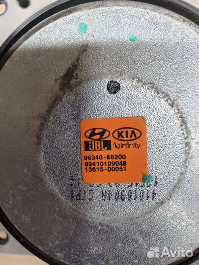 Колонка jbl hyundai santa fe 3 dm