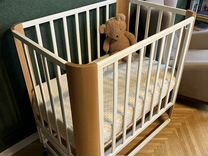 Кроватка-колыбель для новорожденных приставная