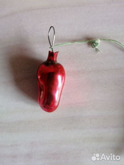 Елочные игрушки Малютки СССР 10шт.пласт, стекло