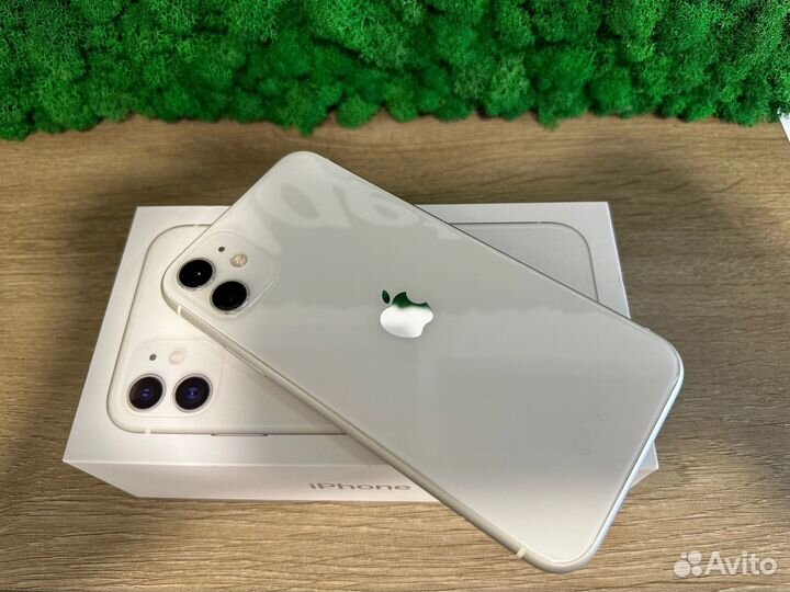 iPhone 11 128gb идеальный акб 84 Sim/Esim