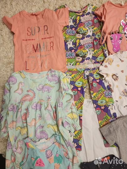 Пакет вещей на девочку 104-110