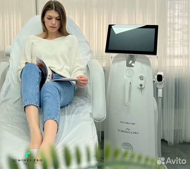 Диодный лазер для эпиляции Люминес. Evo-Pro 2400