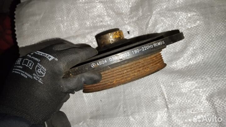 Шкиф коленвала мерседес спринтер