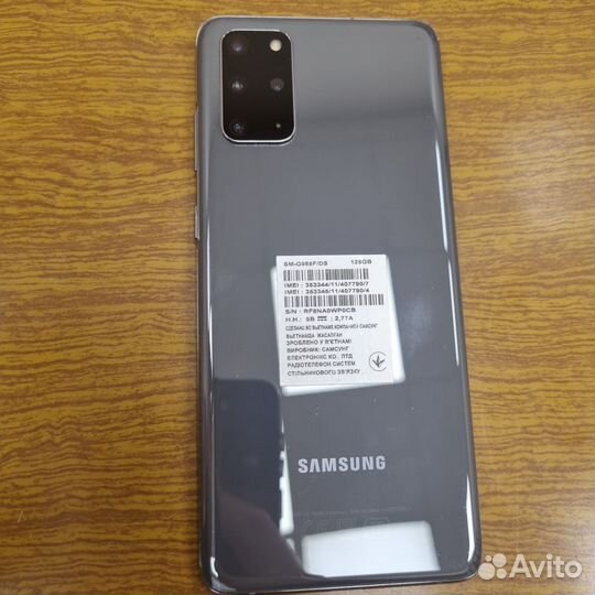 Samsung Galaxy S20+, 8/128 ГБ
