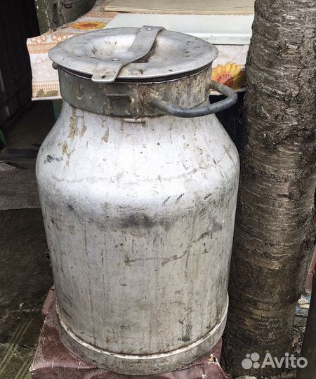 Фляга алюминиевая бу 40л